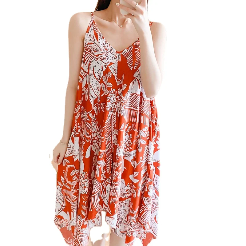 2021Summer New Women's Nightdress Suspenders Thin Loose Large Size Home Service Sexy Sleepwear Women Night Gown Sleep Tops
2021Summer New Women's Nightdress Suspenders Thin Loose Large Size Home Service Sexy Sleepwear Women Night Gown Sleep Tops