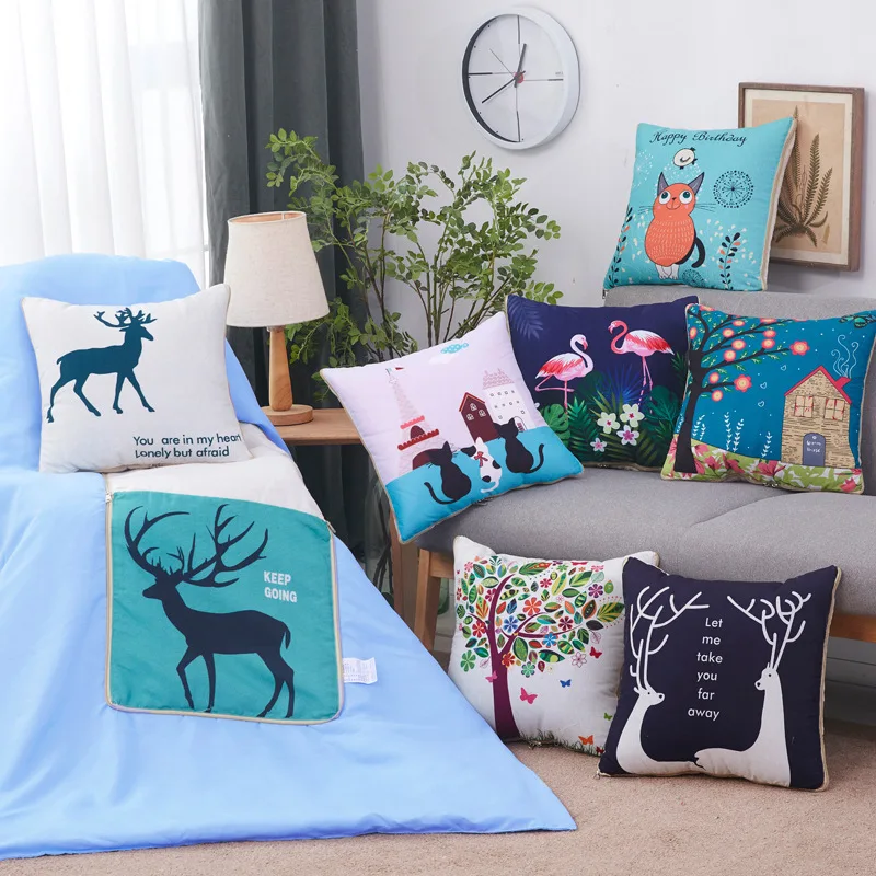 Pillow Blanket Customized Pillow Blanket Sub-Dual-Purpose Car Car Office Folding Nordic
Pillow Blanket Customized Pillow Blanket Sub-Dual-Purpose Car Car Office Folding Nordic