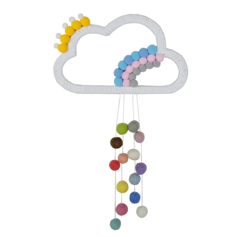 Nordic Style Rainbow Raining Cloud Decoration Baby Room Wall Hanging Home Decoration Children Room Accessories Photo Props
Nordic Style Rainbow Raining Cloud Decoration Baby Room Wall Hanging Home Decoration Children Room Accessories Photo Props