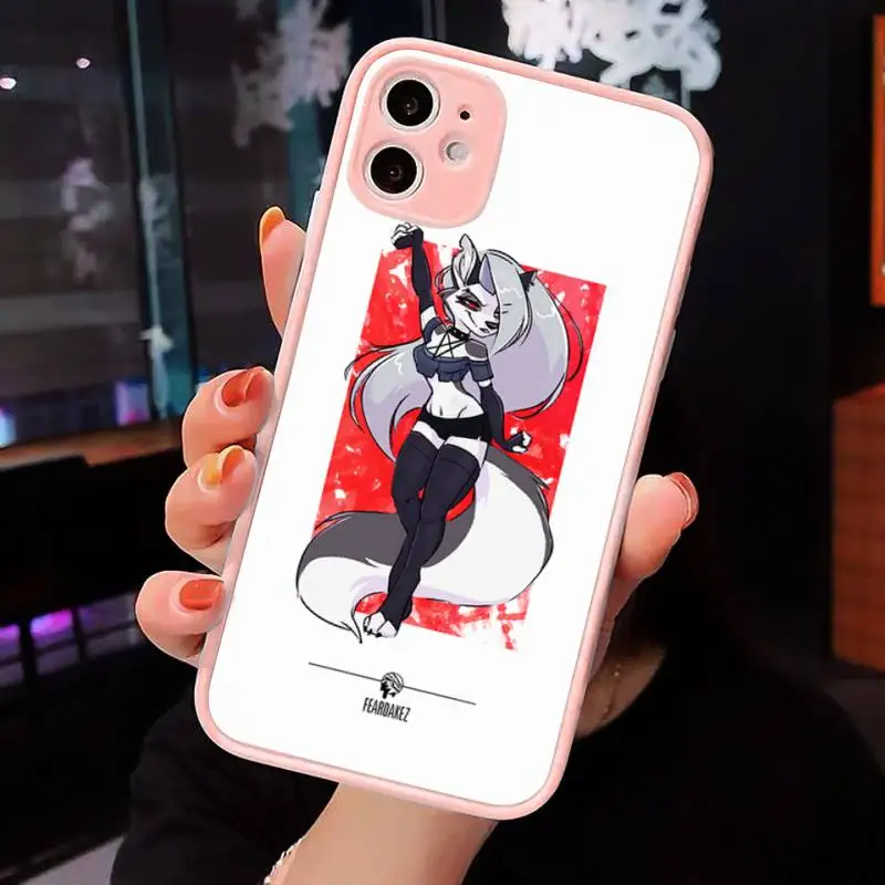 Helluva Boss Phone Case Matte transparent For Pink iPhone 12 Mini 11 Pro XR XS Max 7 8 Plus X Back Cover
Helluva Boss Phone Case Matte transparent For Pink iPhone 12 Mini 11 Pro XR XS Max 7 8 Plus X Back Cover
