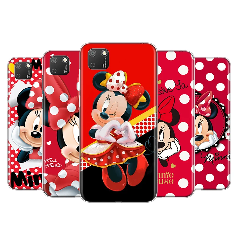 Чехол для телефона из мягкого ТПУ с Минни Маус Honor View 20 10X 10i 10 X10 9N 9X 9C 9A 9S 9 V9 Lite Pro 5G |