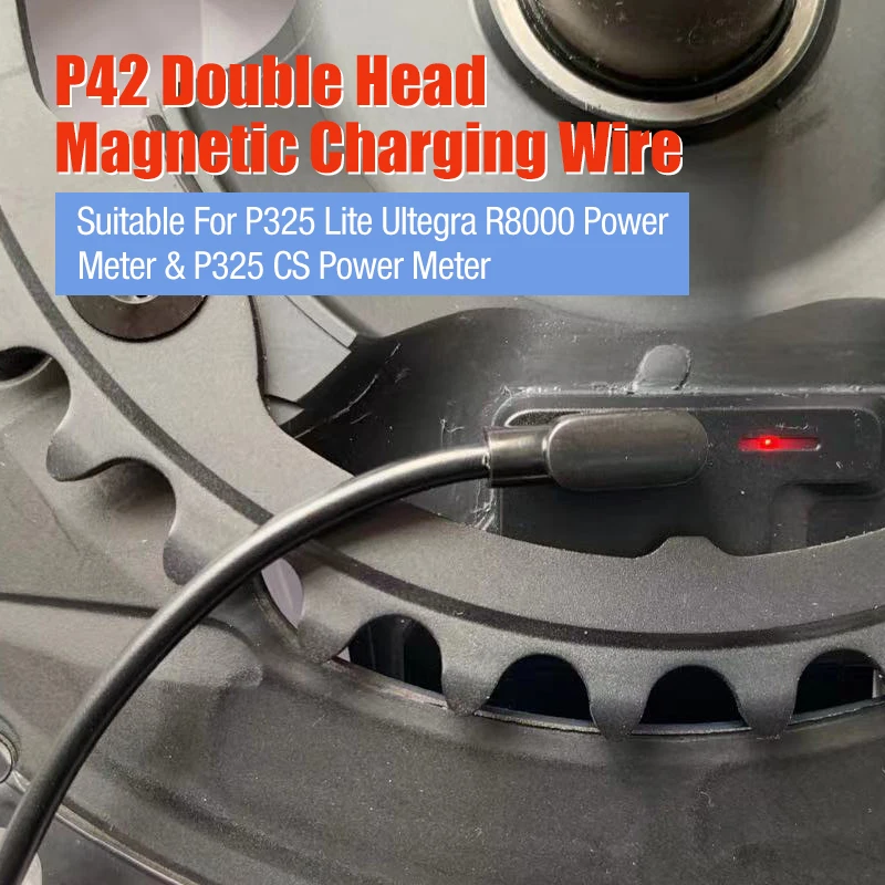 Original P42 Dual-Head Magnetic Charging Wire Compatible Ultegra R8000 Magene P325 Lite Dual-Side Crank Power Meter For P325 CS
Original P42 Dual-Head Magnetic Charging Wire Compatible Ultegra R8000 Magene P325 Lite Dual-Side Crank Power Meter For P325 CS