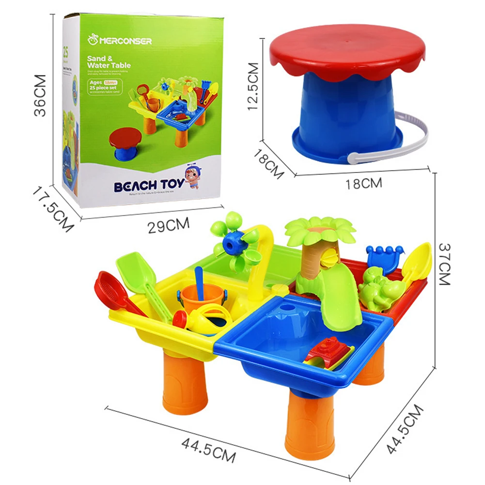 DIY Multifunctional Children's Outdoor Beach Table Toys Baby Digging Tools Play House Educational Toys Board Game
DIY Multifunctional Children's Outdoor Beach Table Toys Baby Digging Tools Play House Educational Toys Board Game