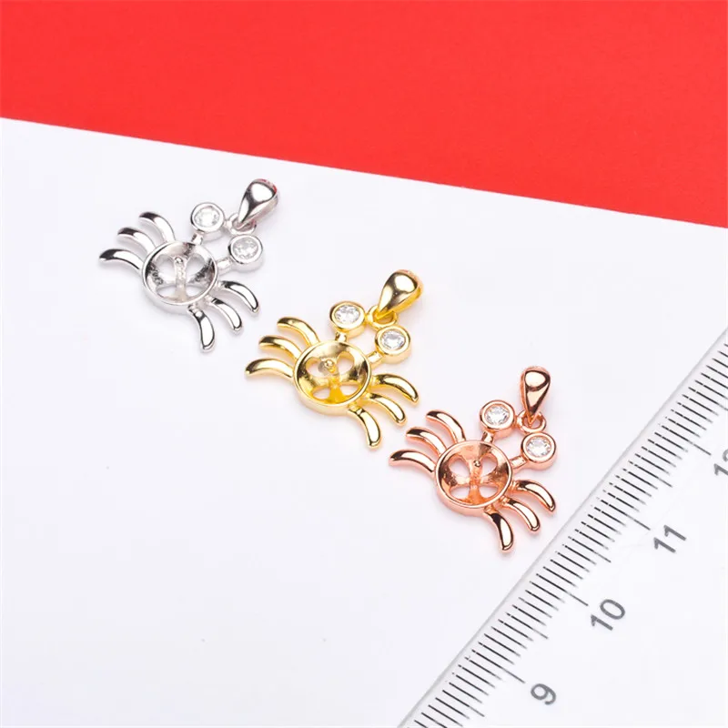 Jewelry Handwork Pendant Base S925 Sterling Silver Pearl Pendant Accessories And Parts Findings Jewelry For DIY Fittings Women
Jewelry Handwork Pendant Base S925 Sterling Silver Pearl Pendant Accessories And Parts Findings Jewelry For DIY Fittings Women