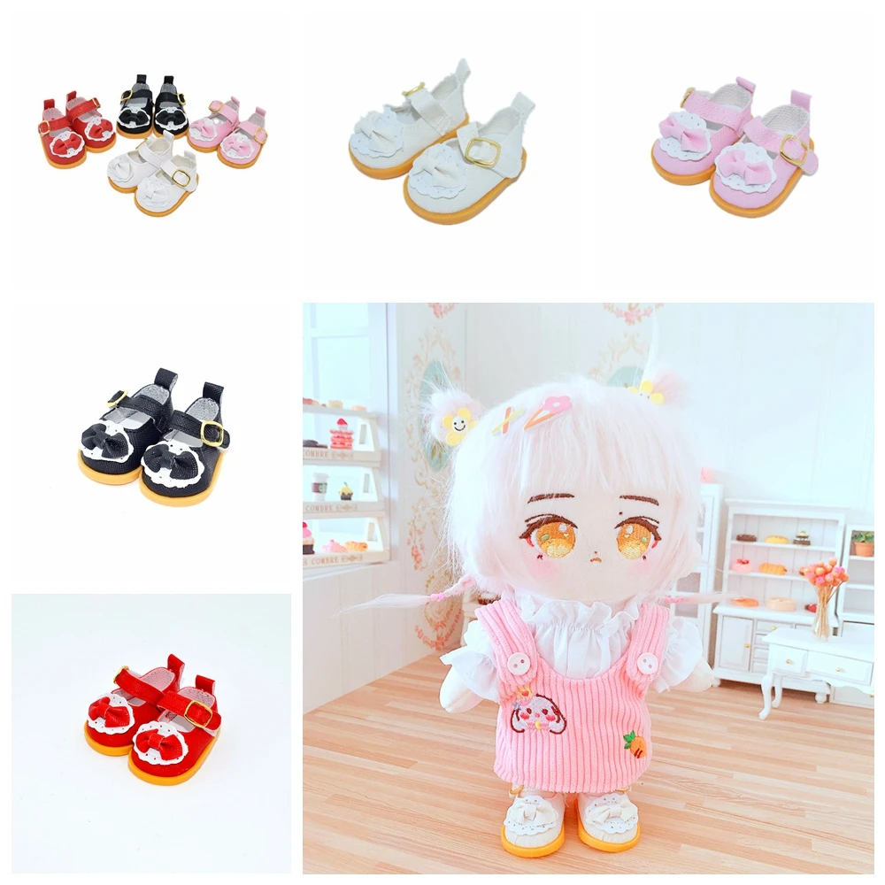 4 Colors Black/Red/Pink/Beige 5.5*3.2cm Mini Lace Doll Shoes For 20cm EXO Plush Doll As for 1/6 Bjd Accessories
4 Colors Black/Red/Pink/Beige 5.5*3.2cm Mini Lace Doll Shoes For 20cm EXO Plush Doll As for 1/6 Bjd Accessories
