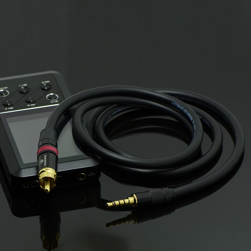 Коаксиальный цифровой аудиокабель HIFI 3 5 мм к RCA SPDIF для Fiio X7 X3K X5K X3 X5 1st 2nd 3rd M9 M11 M15 E17
