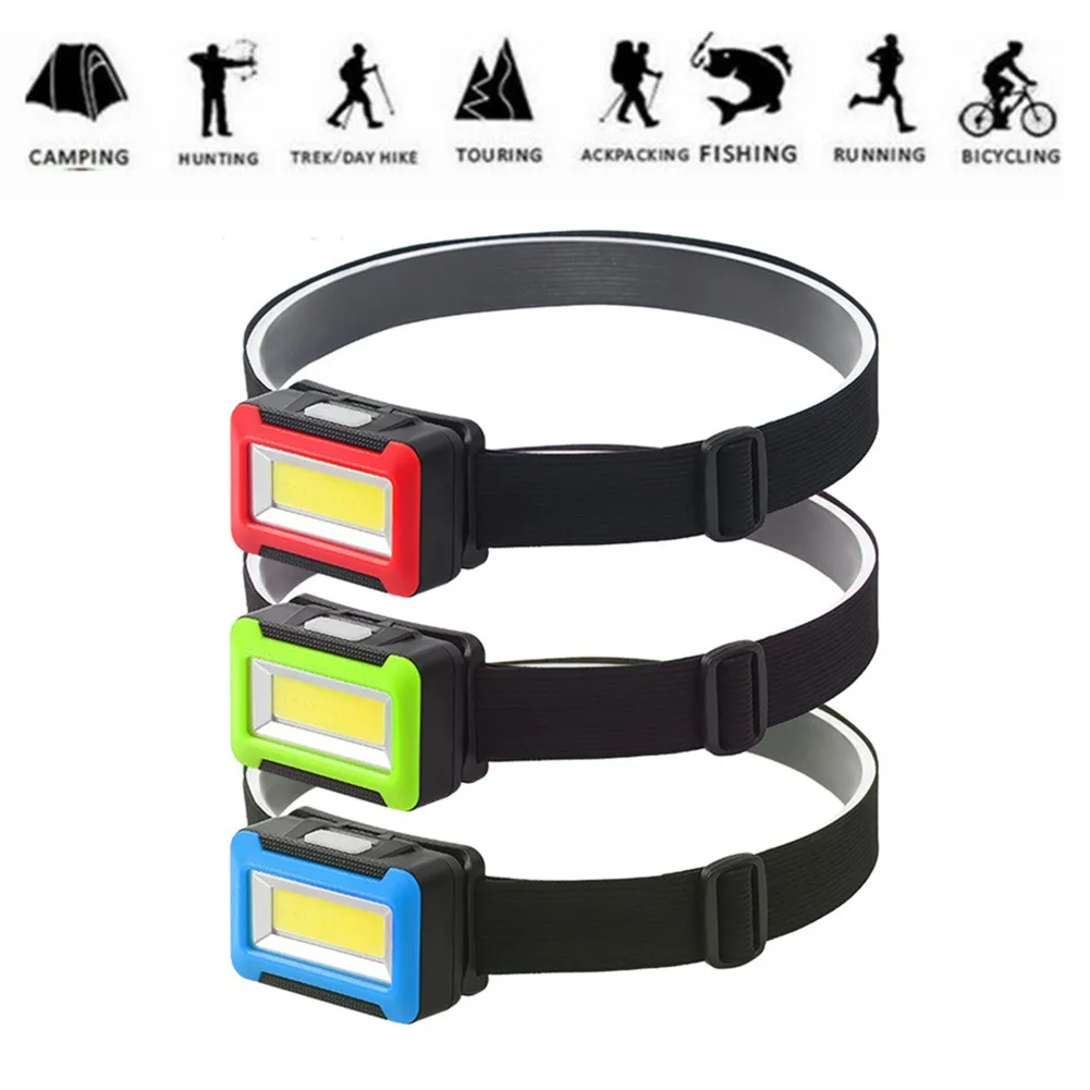 COB LED Ultra Bright Headlight 3 Lighting Modes Head Torch Running Camping Fishing Flashlight Waterproof Portable Camping Light
COB LED Ultra Bright Headlight 3 Lighting Modes Head Torch Running Camping Fishing Flashlight Waterproof Portable Camping Light