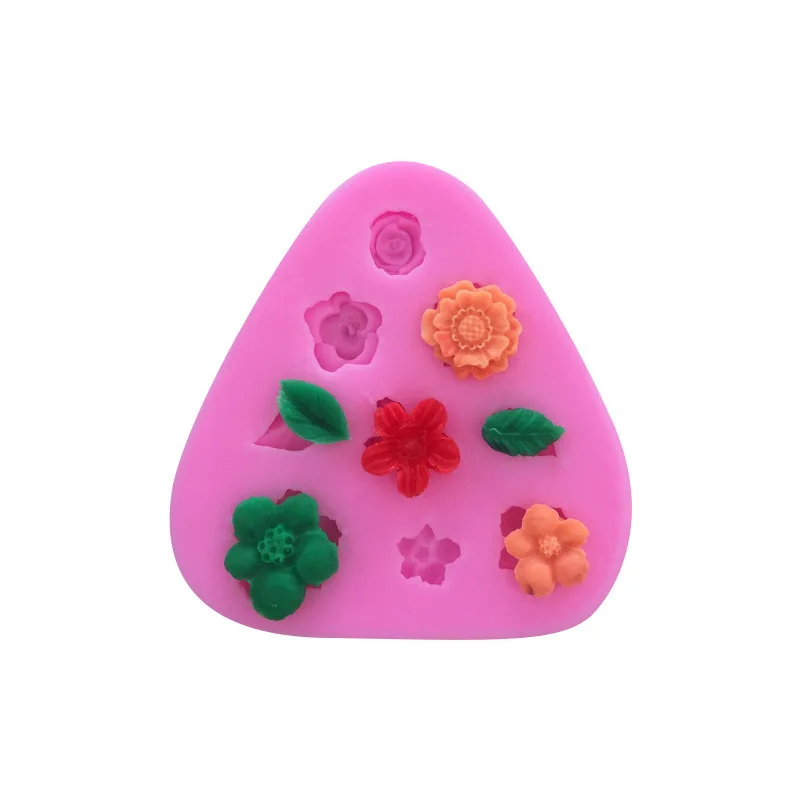 Cartoon Flower & Leaf Silicone Fondant Soap 3D Cake Mold Cupcake Jelly Candy Chocolate Decoration Baking Tool Moulds
Cartoon Flower & Leaf Silicone Fondant Soap 3D Cake Mold Cupcake Jelly Candy Chocolate Decoration Baking Tool Moulds