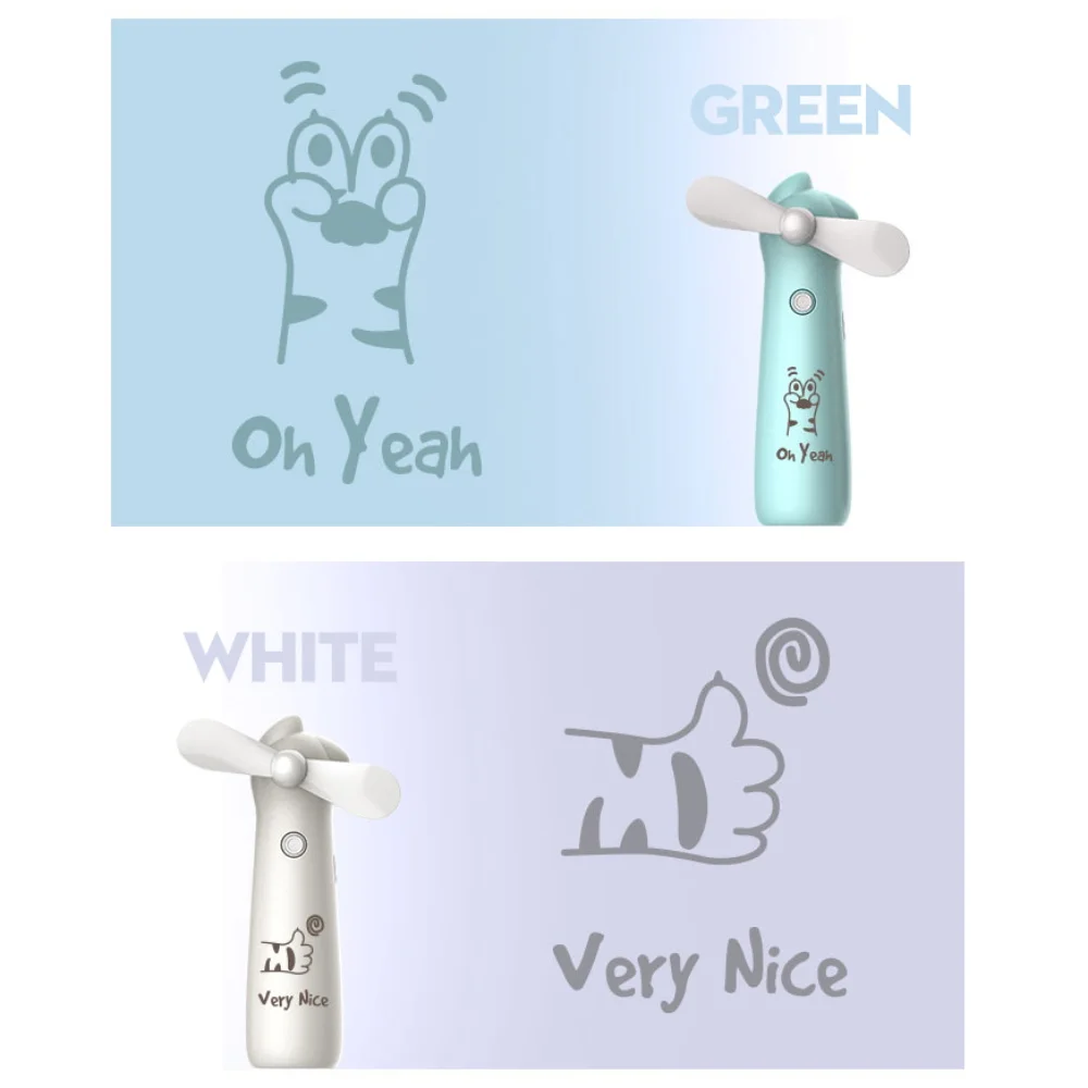 Portable Usb Mini Handheld Fans Electric Hold Small Originality Household Electrical Appliances Spray Fan | Автомобили и