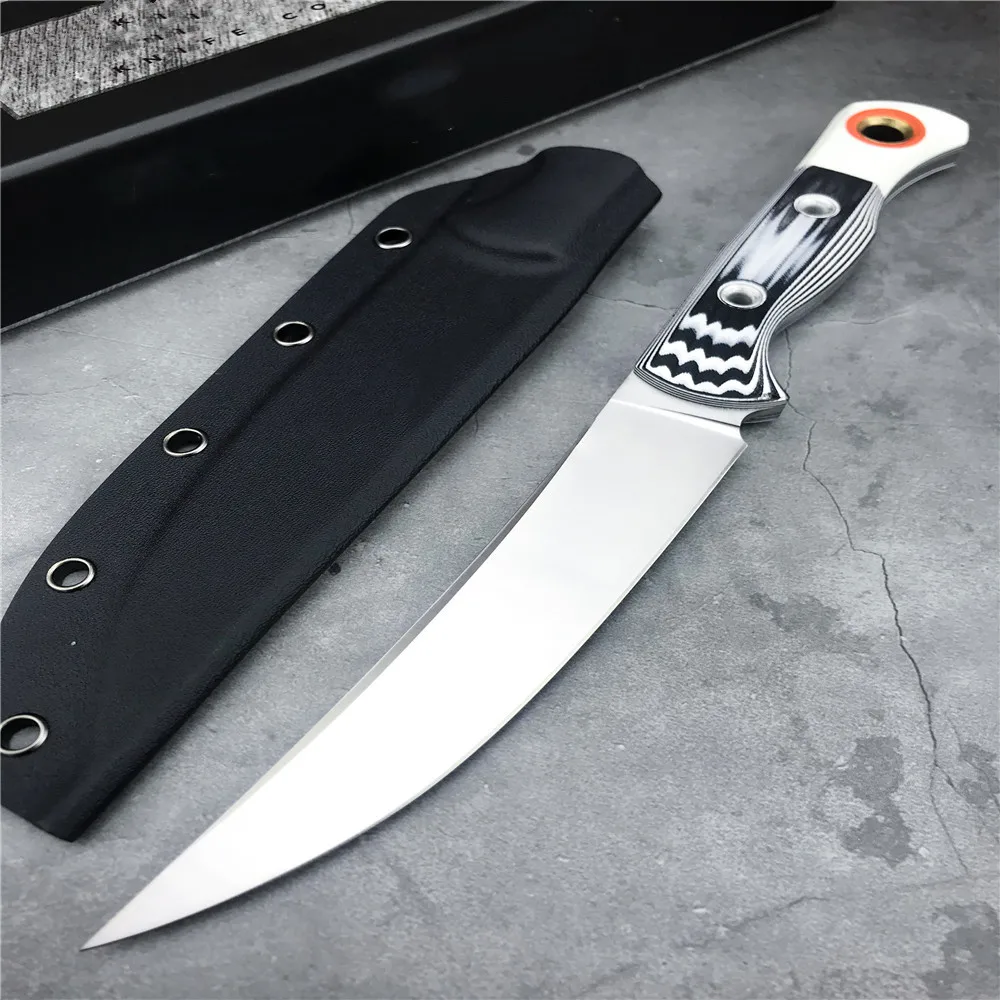 New 15500 Fixed Blade Knife CPM-S45VN Blade G10 Handle Straight Knife Outdoor Camping Hunting Waist Gift K Sheath & Knife Box
New 15500 Fixed Blade Knife CPM-S45VN Blade G10 Handle Straight Knife Outdoor Camping Hunting Waist Gift K Sheath & Knife Box