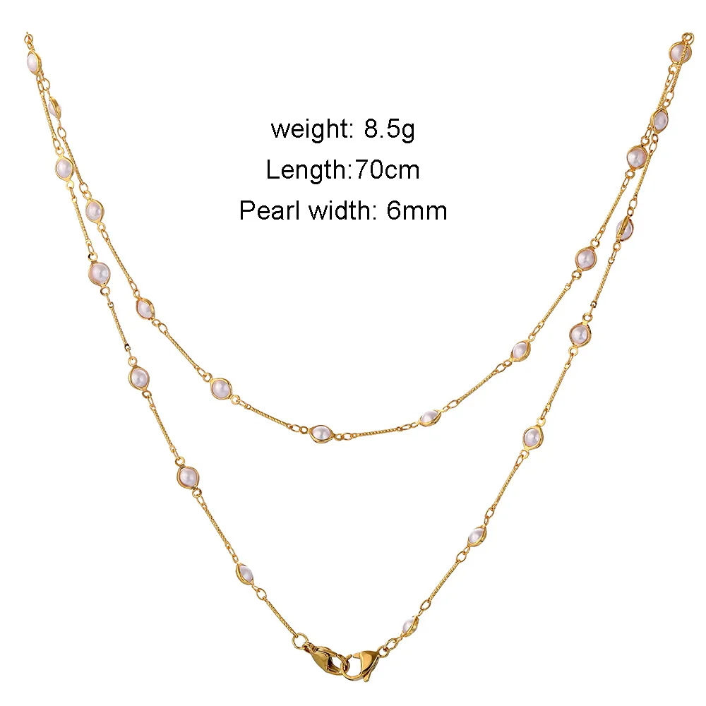 Fashion Anti-lost Hanging Temperament Retro Pearl Handmade Chain Multi-purpose Mask Glasses Lanyards Sweater Chain
Fashion Anti-lost Hanging Temperament Retro Pearl Handmade Chain Multi-purpose Mask Glasses Lanyards Sweater Chain