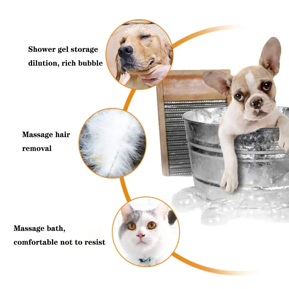 Pet bath brush Multifunction Cat Dog brush Shampoo Massage Brush Shower Hair Removal Comb For Cats Pet Cleaning Grooming Tool
Pet bath brush Multifunction Cat Dog brush Shampoo Massage Brush Shower Hair Removal Comb For Cats Pet Cleaning Grooming Tool