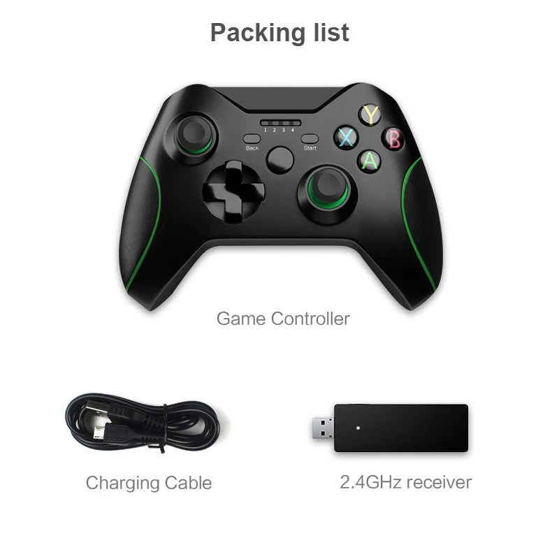 2 4G беспроводной геймпад для Xbox One OTG игровой контроллер PS3/Android смартфон джойстик