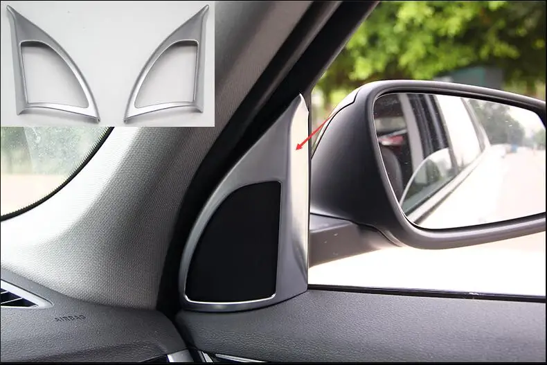 For BMW X1 X2 2018 Inner Window Pillar A Stereo Speaker Triangle Cover Trim ABS
For BMW X1 X2 2018 Inner Window Pillar A Stereo Speaker Triangle Cover Trim ABS