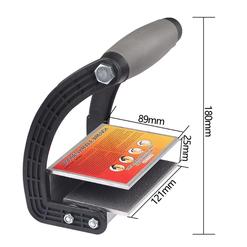 Wooden Handle Wrench Plywood Sheetrock Panel Carrier Heavy Duty Metal Gripper
Wooden Handle Wrench Plywood Sheetrock Panel Carrier Heavy Duty Metal Gripper