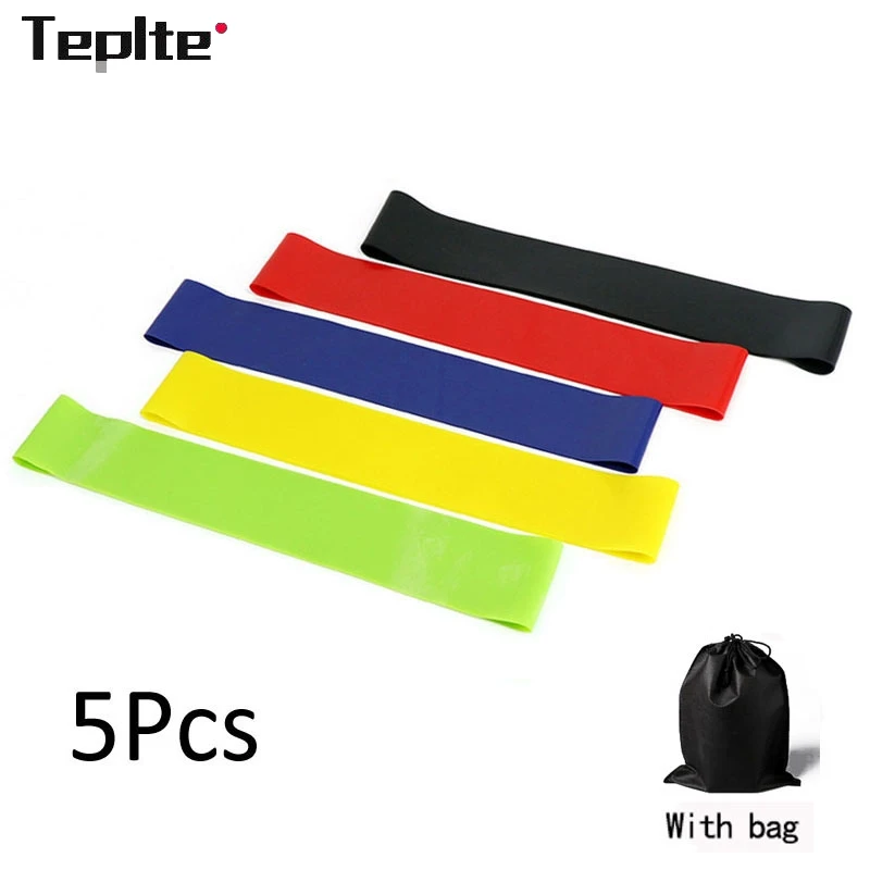 5Pcs/lot Fitness Yoga Resistance Rubber Bands Fitness Gym Workout Training Equipment 0.35-1.1mm Pilates Elastic Bands For Sprot
5Pcs/lot Fitness Yoga Resistance Rubber Bands Fitness Gym Workout Training Equipment 0.35-1.1mm Pilates Elastic Bands For Sprot