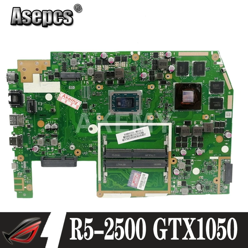X570ZD Motherboard For Asus TUF YX570Z YX570ZD X570Z X570ZD Laptop motherboard Mainboard R5-2500 CPU GTX1050 GPU
X570ZD Motherboard For Asus TUF YX570Z YX570ZD X570Z X570ZD Laptop motherboard Mainboard R5-2500 CPU GTX1050 GPU