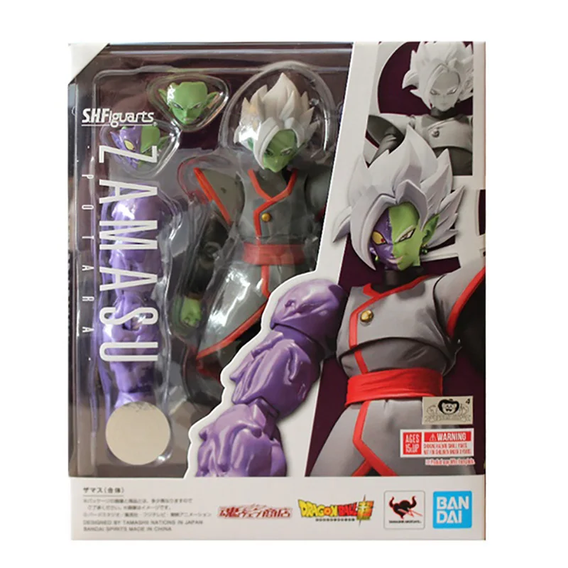 BANDAI SHF Anime Dragon Ball Super Zamasu Fit State Figure Action Figure Collection Model Toy For Kids Gifts With Official Box
BANDAI SHF Anime Dragon Ball Super Zamasu Fit State Figure Action Figure Collection Model Toy For Kids Gifts With Official Box