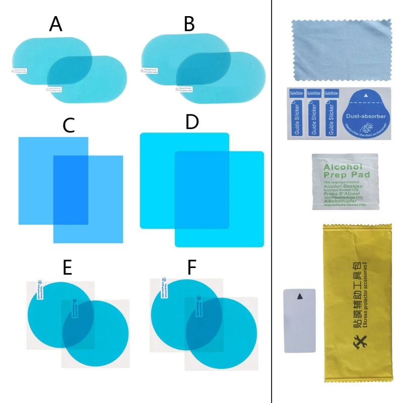 2pcs Car Rearview Mirror Protective Anti Fog Coating Car Mirror Window Clear Film Waterproof Car Sticker Anti-Fog Film
2pcs Car Rearview Mirror Protective Anti Fog Coating Car Mirror Window Clear Film Waterproof Car Sticker Anti-Fog Film