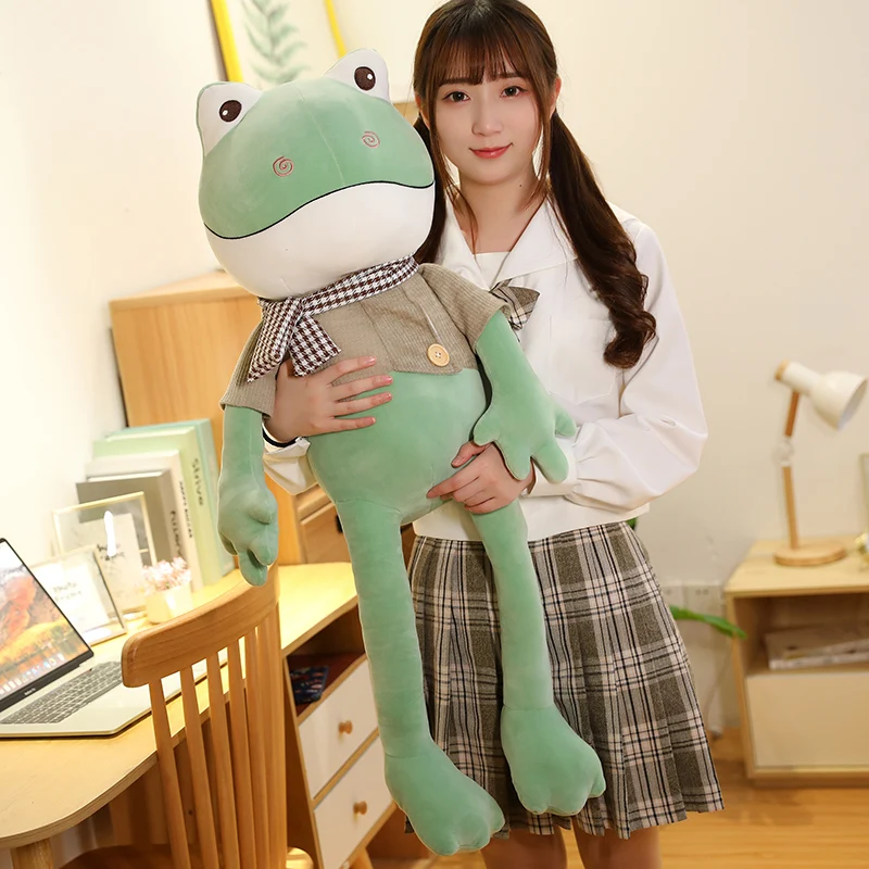 38-90CM Lovely Couples Frog Plush Toys Cute Stuffed Animal Dolls Soft Appease Baby Kids Kawaii Gift Pink Green
38-90CM Lovely Couples Frog Plush Toys Cute Stuffed Animal Dolls Soft Appease Baby Kids Kawaii Gift Pink Green