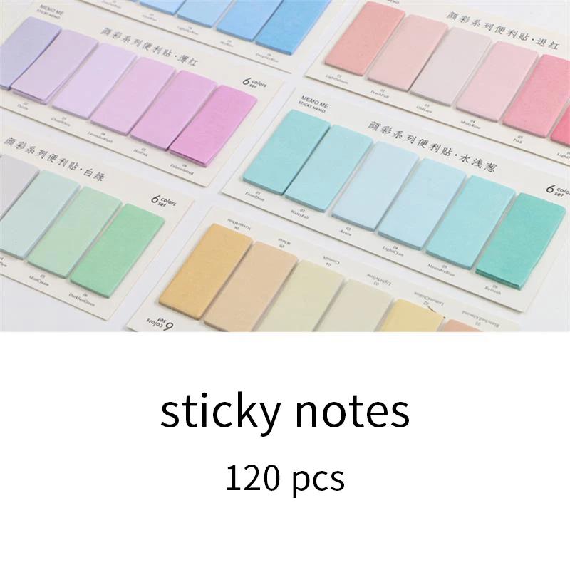 6 Colors Set Cute Novelty Sticky Notes Memo Pad Index Sticker Bookmark Page Flag Sticker School Office Stationery Supplies
6 Colors Set Cute Novelty Sticky Notes Memo Pad Index Sticker Bookmark Page Flag Sticker School Office Stationery Supplies