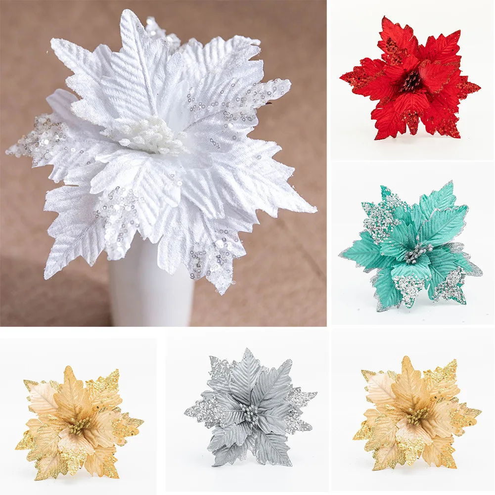 25*25cm Christmas Navidad Tree Sequins Large Flower Hanging Xmas Ornament Family Decor High Quality
25*25cm Christmas Navidad Tree Sequins Large Flower Hanging Xmas Ornament Family Decor High Quality