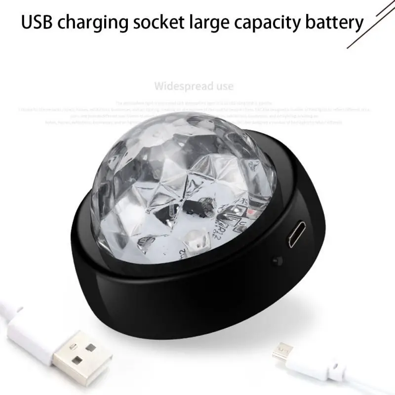 Disco Ball Party Lights Portable Rotating Lights Sound Activated LED Strobe Light 7 Color With Remote USB Plug In For Car 2020
Disco Ball Party Lights Portable Rotating Lights Sound Activated LED Strobe Light 7 Color With Remote USB Plug In For Car 2020