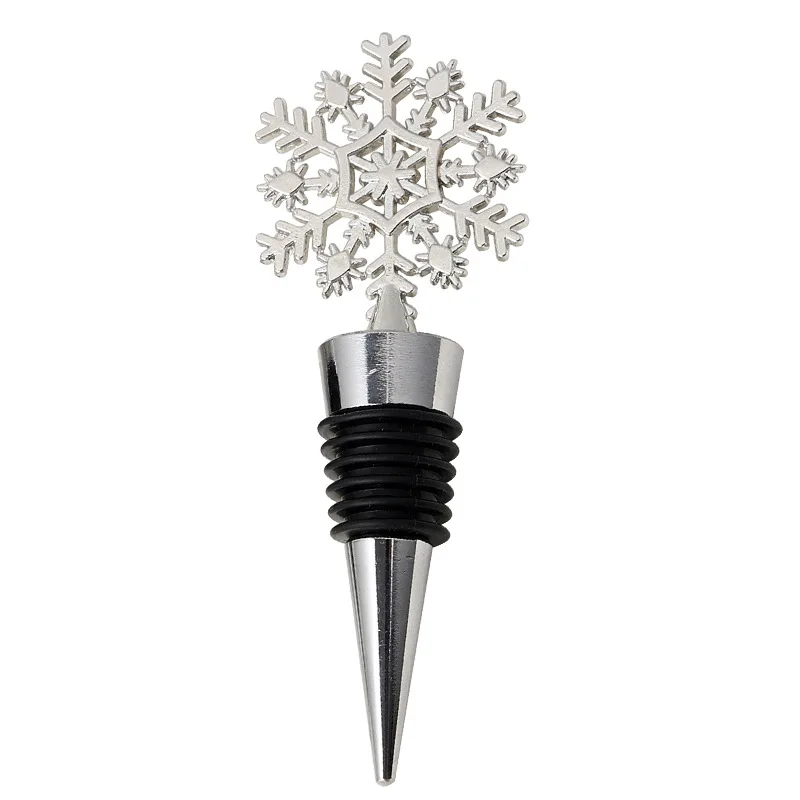 Bar Decoration Alloy Wine Stopper Christmas Gifts Snowflake Shape Champagne Bottle Stopper Party Carnival Favors for Friends
Bar Decoration Alloy Wine Stopper Christmas Gifts Snowflake Shape Champagne Bottle Stopper Party Carnival Favors for Friends
