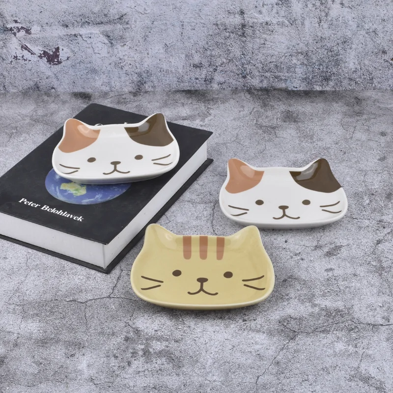 Ceramic cat patterned dish lovely breakfast cake dish snack dish cat cafe dish snack dish
Ceramic cat patterned dish lovely breakfast cake dish snack dish cat cafe dish snack dish