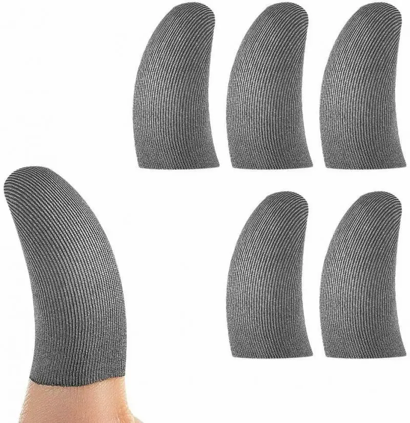 10Pcs Game Controller Finger Cover Sweat Proof Gaming Finger Gloves Non-Scratch Sleeve Sensitive Mobile Touch Screen For Pubg
10Pcs Game Controller Finger Cover Sweat Proof Gaming Finger Gloves Non-Scratch Sleeve Sensitive Mobile Touch Screen For Pubg