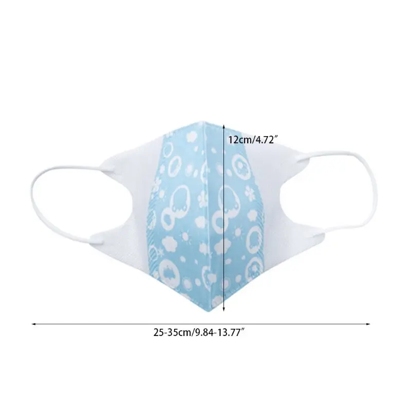 3Pcs/Set Kids Disposable Dustproof Mouth Mask 4-Layers Breathable Elastic Earloop Respirator 5-12 Years Old
3Pcs/Set Kids Disposable Dustproof Mouth Mask 4-Layers Breathable Elastic Earloop Respirator 5-12 Years Old