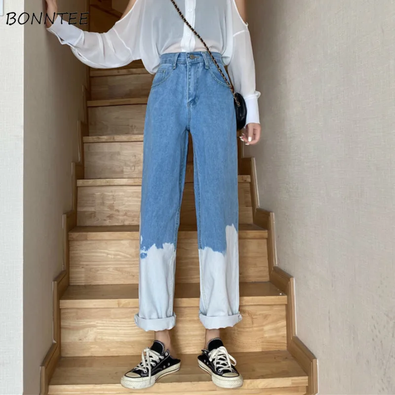 Straight Jeans Women Chic Panelled Colored Trendy Harajuku Teens High Waisted Jean All-match Basic New Fall Ladies Streetwear
Straight Jeans Women Chic Panelled Colored Trendy Harajuku Teens High Waisted Jean All-match Basic New Fall Ladies Streetwear