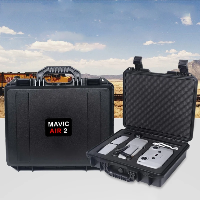 Waterproof Explosion-Proof Box for Mavic Air 2 Drone Protective Hardshell Handbag Bag for DJI Mavic Air2 Accessories
Waterproof Explosion-Proof Box for Mavic Air 2 Drone Protective Hardshell Handbag Bag for DJI Mavic Air2 Accessories