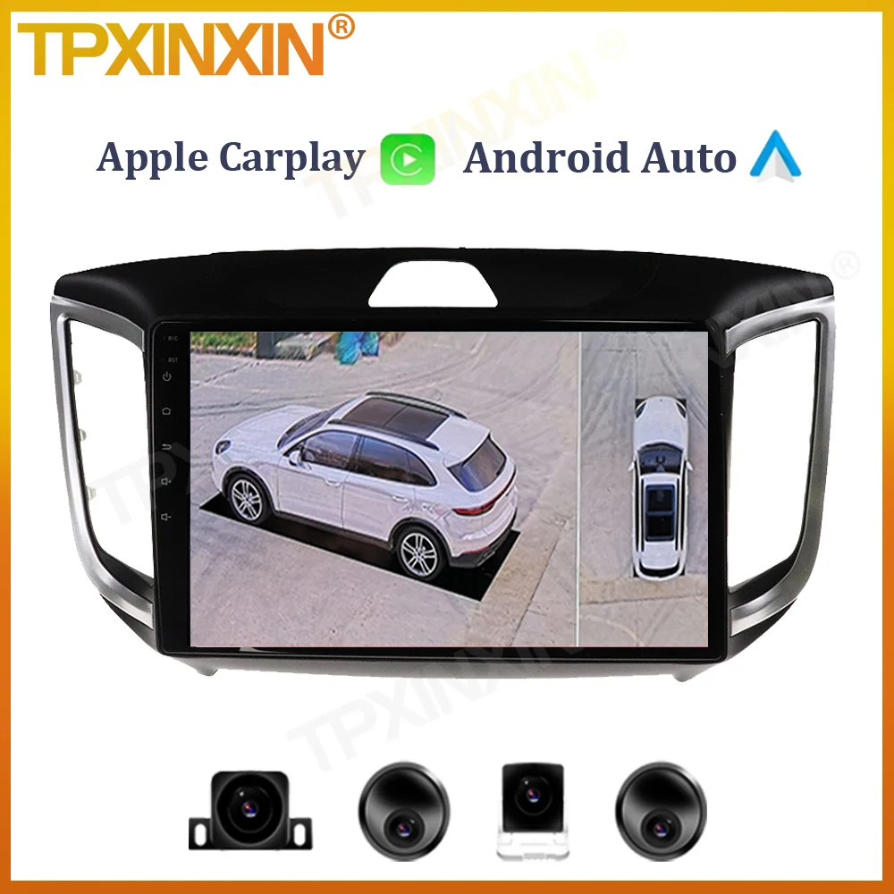 Автомобильный магнитофон Hyundai Creta IX25, 6 + 128 ГБ, для Hyundai Creta IX25 2015-2019, Android, мультимедийный видеоплеер, камера Carplay GPS головного устройства Navi 360
Автомобильный магнитофон Hyundai Creta IX25, 6 + 128 ГБ, для Hyundai Creta IX25 2015-2019, Android, мультимедийный видеоплеер, камера Carplay GPS головного устройства Navi 360