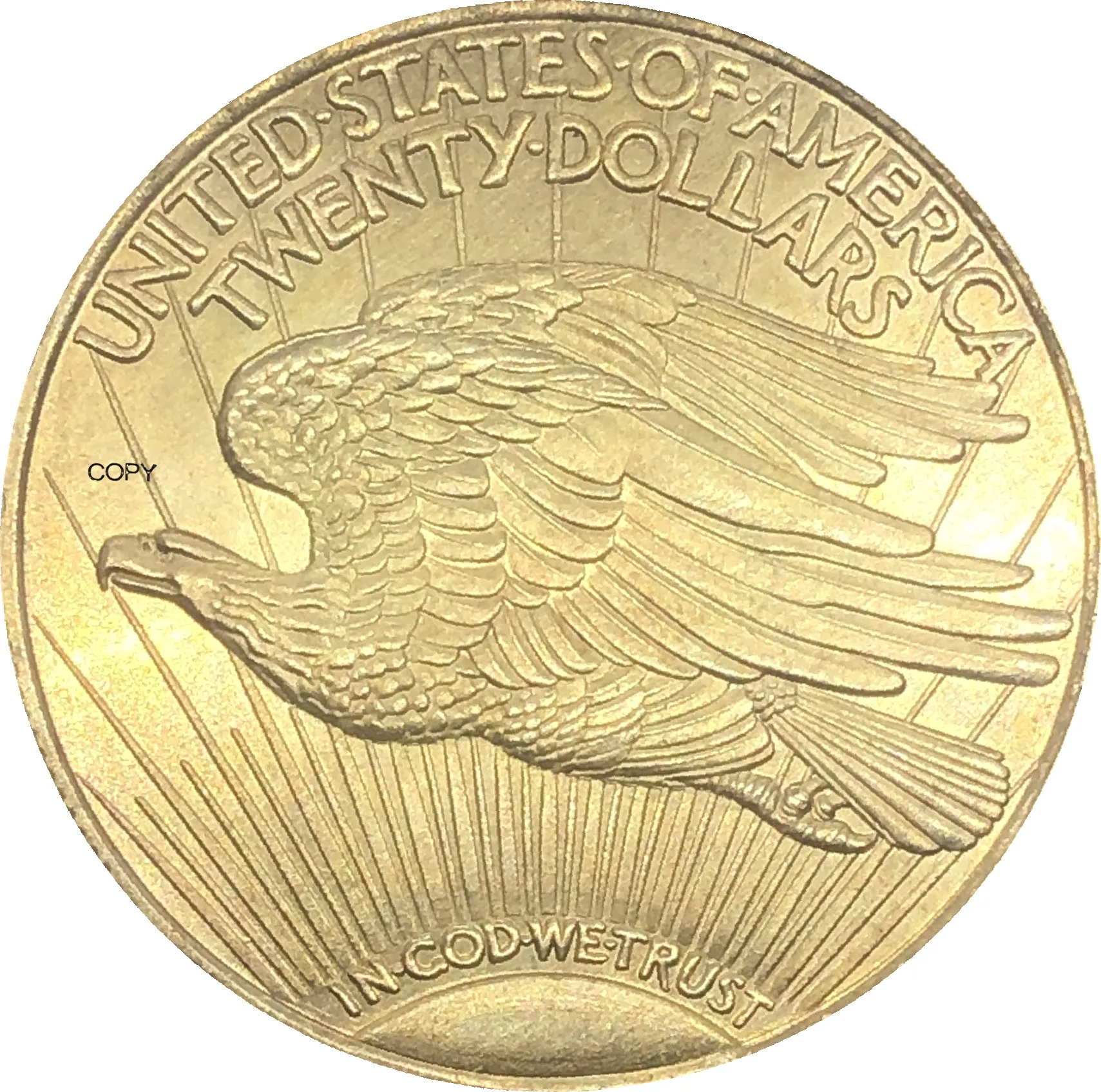 Соединенные Штаты Америки 20 долларов Сен-гоуэльский двойной Орлан с девизом 1925 D 1925 S латунная металлическая копировальная монета
Соединенные Штаты Америки 20 долларов Сен-гоуэльский двойной Орлан с девизом 1925 D 1925 S латунная металлическая копировальная монета