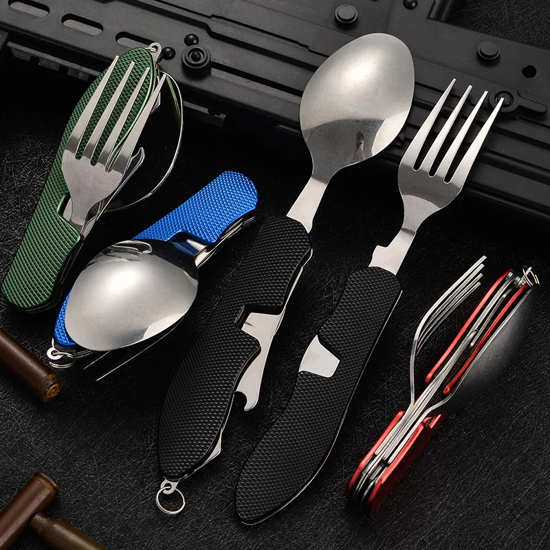 1PC Stainless Steel Mini Folding Detachable Combination Spoon Fork Set Tableware Portable Outdoor Picnic Dinnerware Set Supplies
1PC Stainless Steel Mini Folding Detachable Combination Spoon Fork Set Tableware Portable Outdoor Picnic Dinnerware Set Supplies