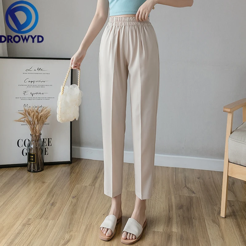 Black Pencil Pants for Women Fashion Office Work Elegant Trousers New Casual Slim Thin Korean Pockets High Ankle-Length Pants
Black Pencil Pants for Women Fashion Office Work Elegant Trousers New Casual Slim Thin Korean Pockets High Ankle-Length Pants