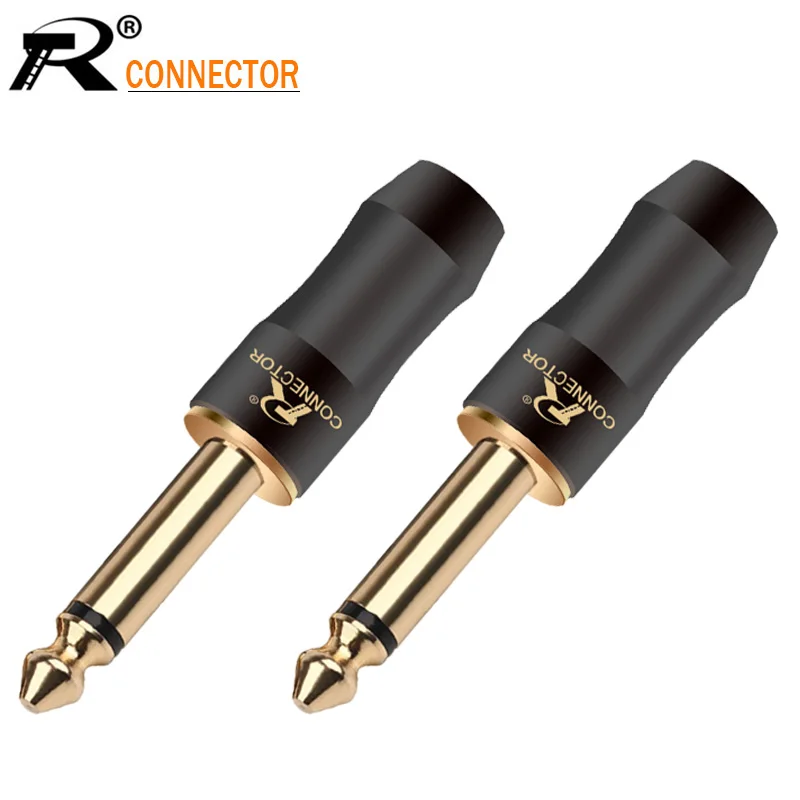 2 шт. 24K позолоченный 1/4 ''Моно 6,35 мм разъем для микрофона R совершенно новый дизайн медный провод разъем черный цвет
2 шт. 24K позолоченный 1/4 ''Моно 6,35 мм разъем для микрофона R совершенно новый дизайн медный провод разъем черный цвет