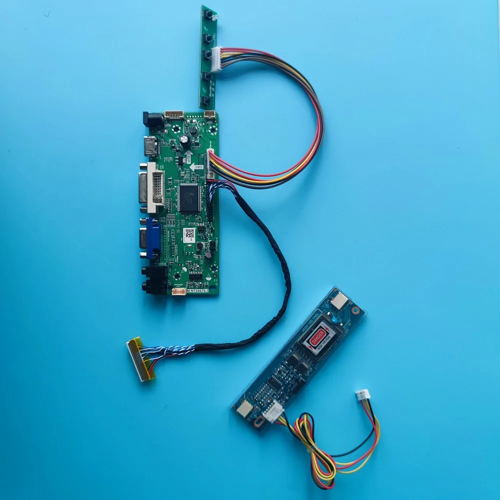 Controller board For 1920X1080 21.5inch LM215WF1-TLE1/TLC1/TLD1 2 lamp kit LCD Screen M.NT68676 DVI LVDS monitor DIY Audio VGA
Controller board For 1920X1080 21.5inch LM215WF1-TLE1/TLC1/TLD1 2 lamp kit LCD Screen M.NT68676 DVI LVDS monitor DIY Audio VGA