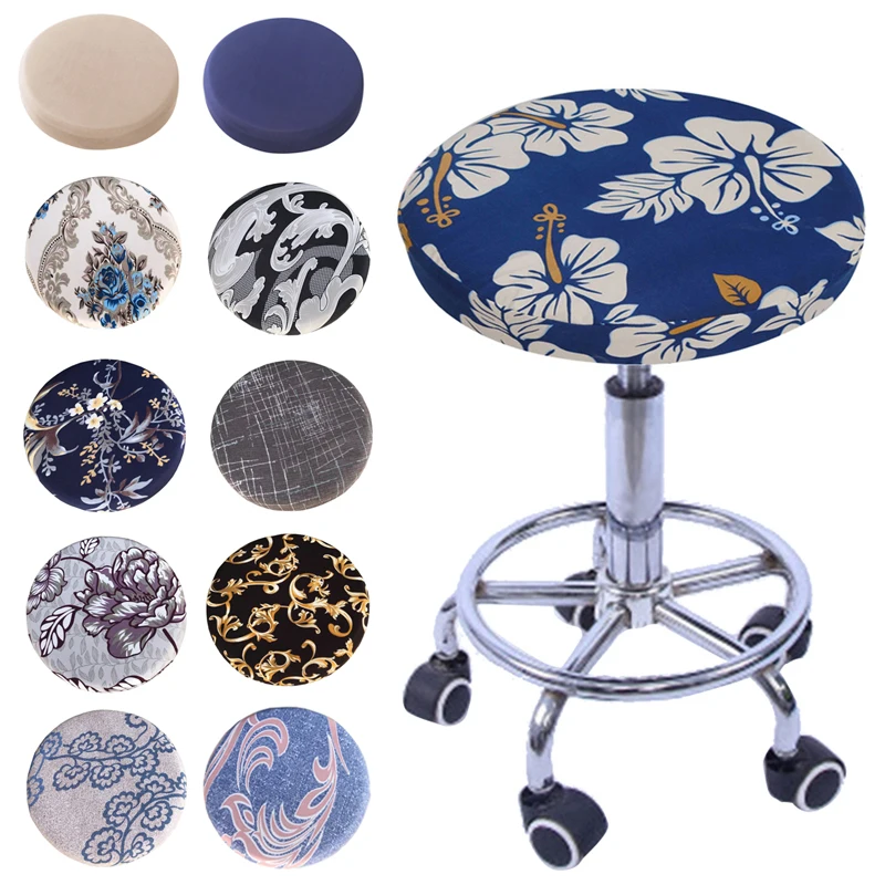 Round Chair Cover Elastic Seat Bar Stool Covers Home Chair Slipcover Round Chair Bar Stool Floral Printed Cushion Covers 
Round Chair Cover Elastic Seat Bar Stool Covers Home Chair Slipcover Round Chair Bar Stool Floral Printed Cushion Covers