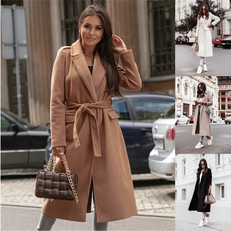 Elegant Long Coats for Women Winter Coat Women OL 2021 Fashion Casual Vintage Coat
Elegant Long Coats for Women Winter Coat Women OL 2021 Fashion Casual Vintage Coat