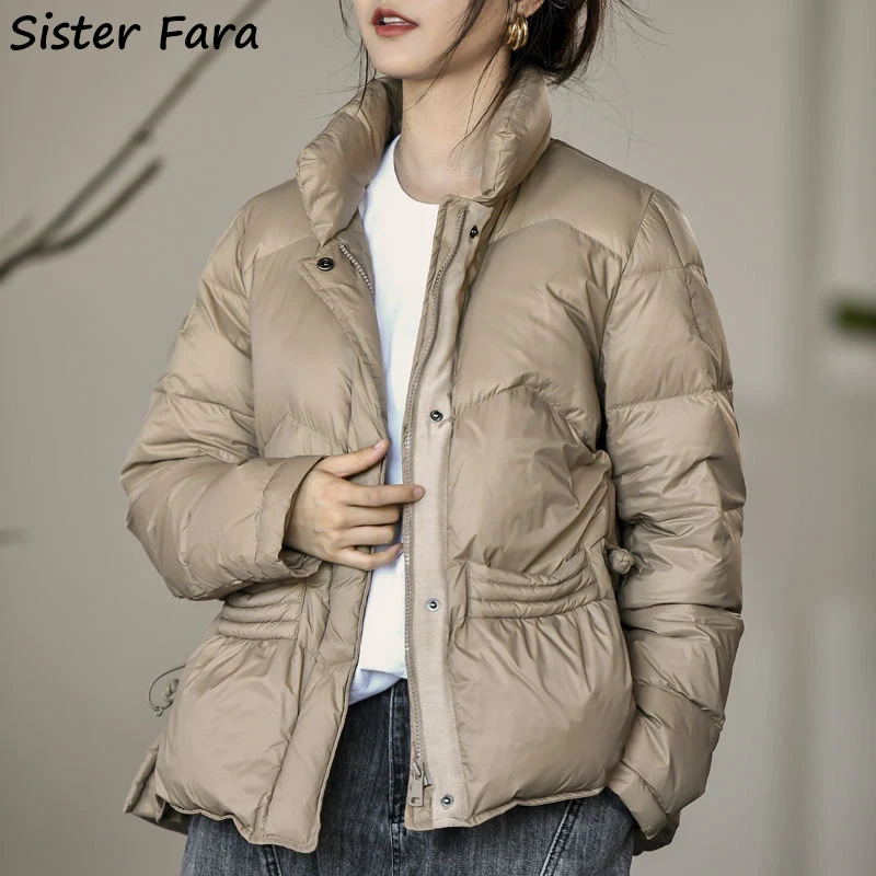 Sister Fara 2021 Winter Lightweight Down Duck Jacket Women Cotton Jacket Female Padded Casual Slim Coat Loose Warm Down Parka
Sister Fara 2021 Winter Lightweight Down Duck Jacket Women Cotton Jacket Female Padded Casual Slim Coat Loose Warm Down Parka