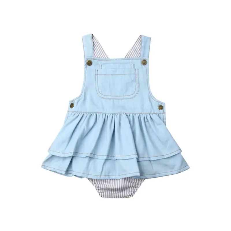 2019 Brand New Fashion Quality Newborn Toddler Infant Baby Girl Solid Suspender Denim Romper Jumpsuit 6M-4T
2019 Brand New Fashion Quality Newborn Toddler Infant Baby Girl Solid Suspender Denim Romper Jumpsuit 6M-4T