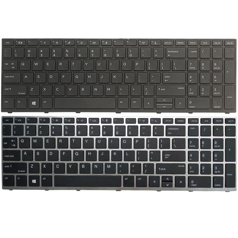 New US laptop keyboard for HP Probook 450 G5 455 G5 470 G5 English black /silver keyboard
New US laptop keyboard for HP Probook 450 G5 455 G5 470 G5 English black /silver keyboard