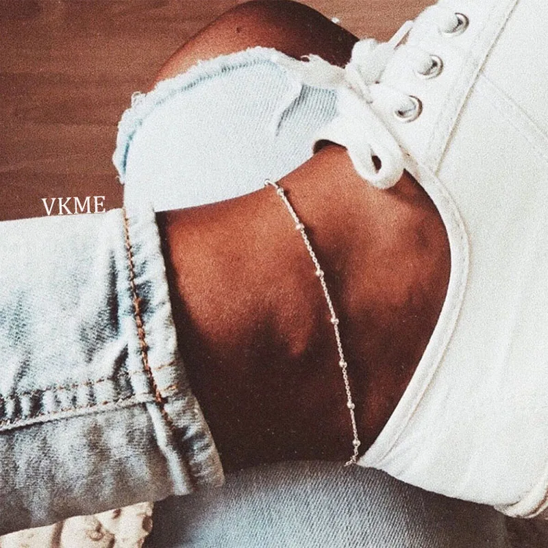 VKME Bohemian Anklet for Women ankle bracelet Simple Beads Anklets Vintage Multilayer Foot Beach Anklet Jewelry
VKME Bohemian Anklet for Women ankle bracelet Simple Beads Anklets Vintage Multilayer Foot Beach Anklet Jewelry