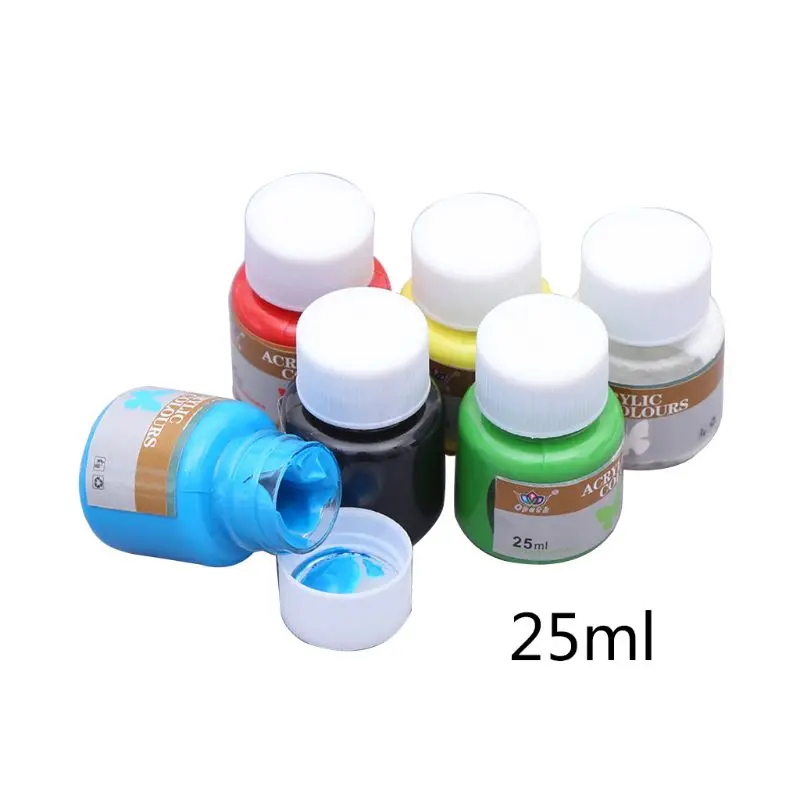 6 x 25ml Heavy Body Colors Rich Pigments Acrylic Paint Set for Painting Canvas Crafts
6 x 25ml Heavy Body Colors Rich Pigments Acrylic Paint Set for Painting Canvas Crafts