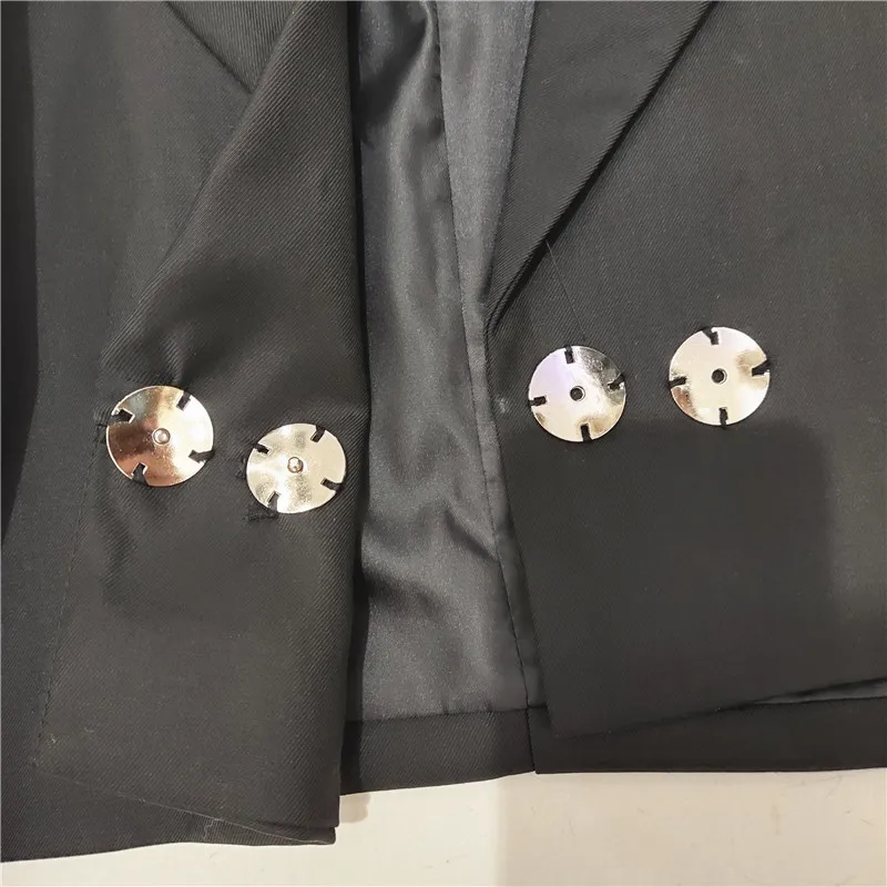 White Double-Layer Bow Suspenders Corset Black Short Suit Jacket 2021 Fall Women's Elegant High Waist Blazer Coats Two-Piece Set
White Double-Layer Bow Suspenders Corset Black Short Suit Jacket 2021 Fall Women's Elegant High Waist Blazer Coats Two-Piece Set