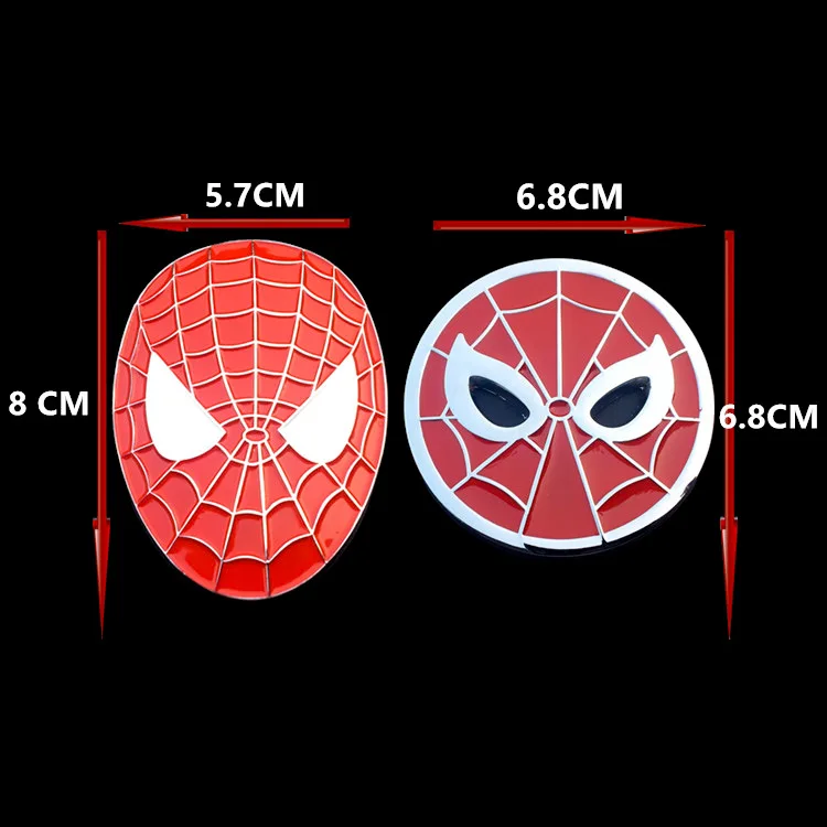 Автомобильный дизайн эмблема Человека-паука значок кузова 3D наклейка