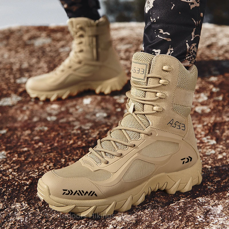 Daiwa Men's Fishing shoes New Fashion Military Durable Sport shoes Walking Running Quality Fishing shoes Anti-skid Outdoor
Daiwa Men's Fishing shoes New Fashion Military Durable Sport shoes Walking Running Quality Fishing shoes Anti-skid Outdoor