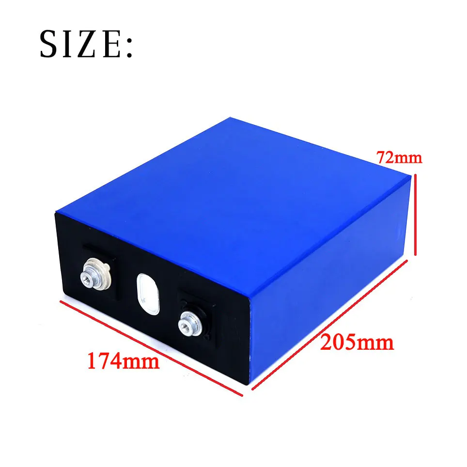 16PCS 3.2V 280Ah lifepo4 battery DIY 12V 280AH Rechargeable battery for Electric car RV Solar Energy Golf Cart TAX FREE
16PCS 3.2V 280Ah lifepo4 battery DIY 12V 280AH Rechargeable battery for Electric car RV Solar Energy Golf Cart TAX FREE